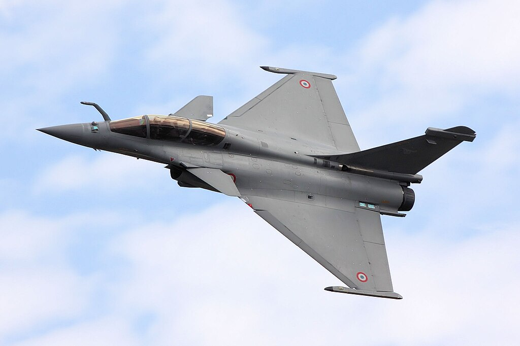 image montrant un rafale en vol