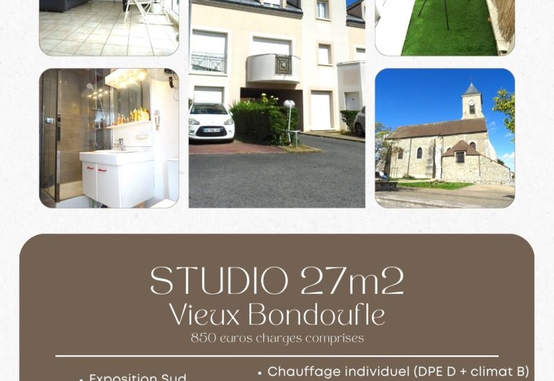 Brown and Cream Elegant Apartment Rental Instagram Post Portrait