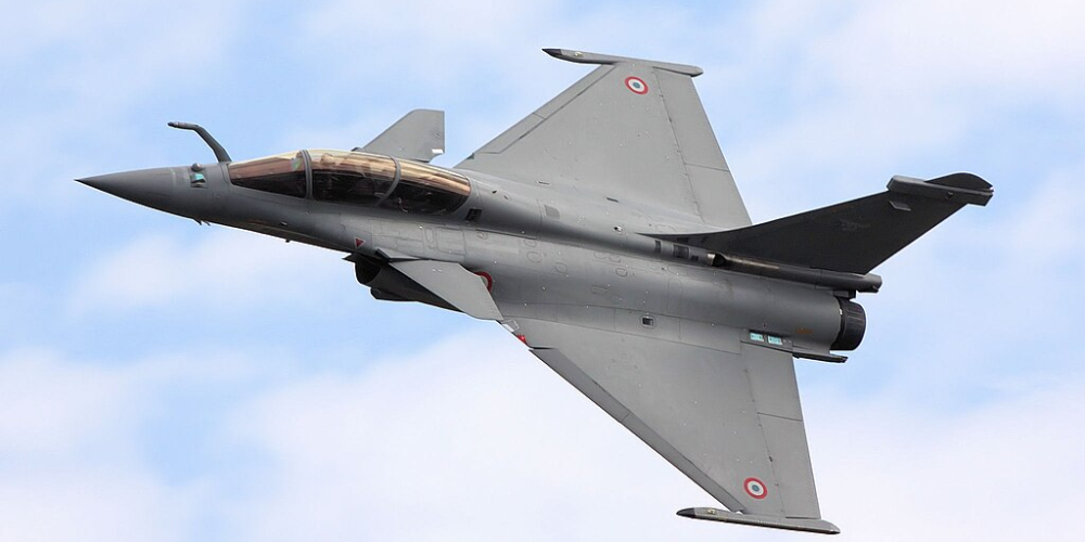 image montrant un rafale en vol